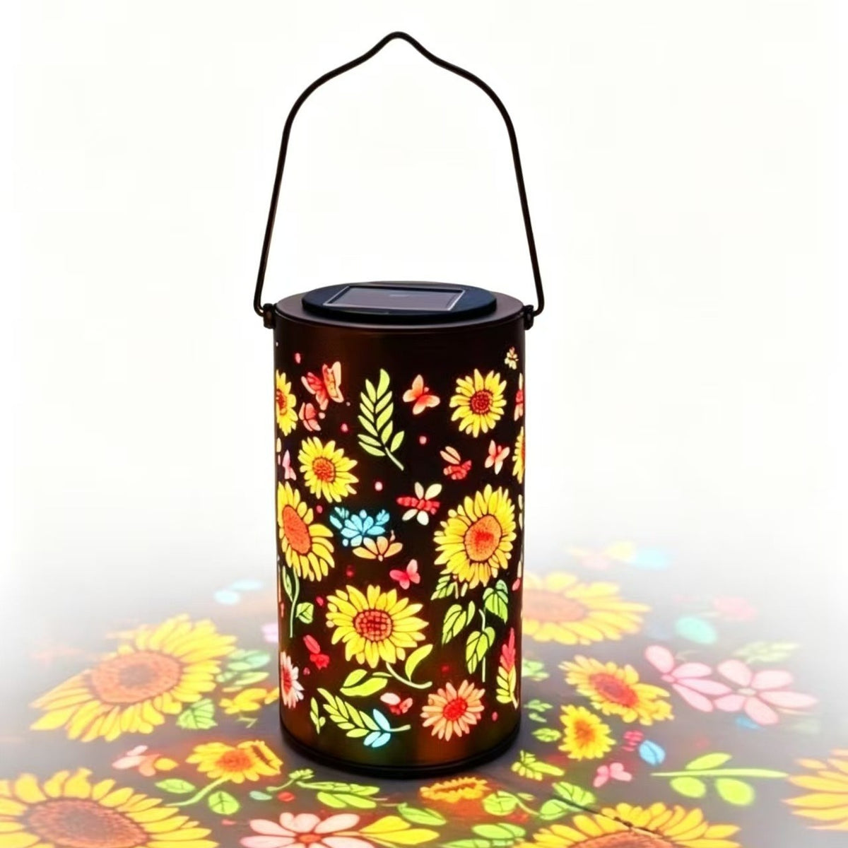Solar Sunflower Lights