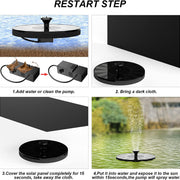 Solar Bird Bath Fountain thumbnail