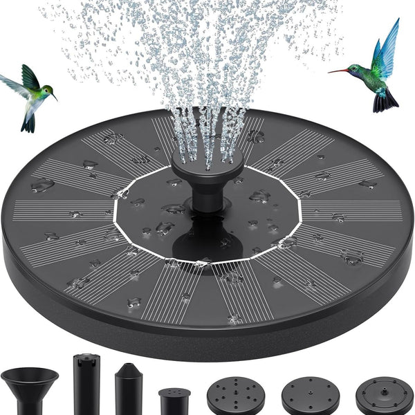 Solar Bird Bath Fountain