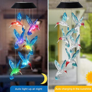 Solar Hummingbird Wind Chimes thumbnail